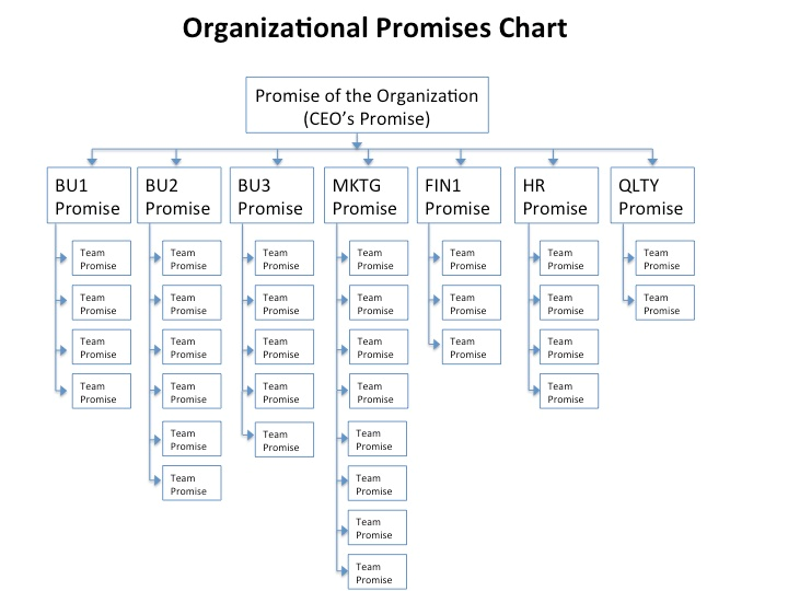 Organizational Promises Chart